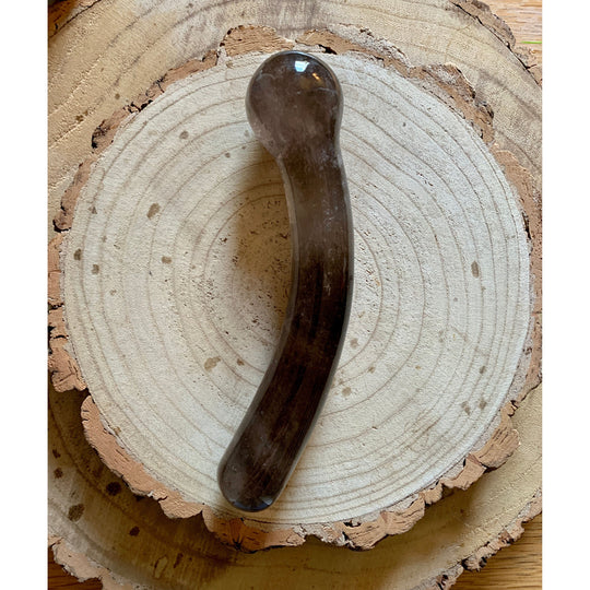 Smoky Quartz G-spot Wand