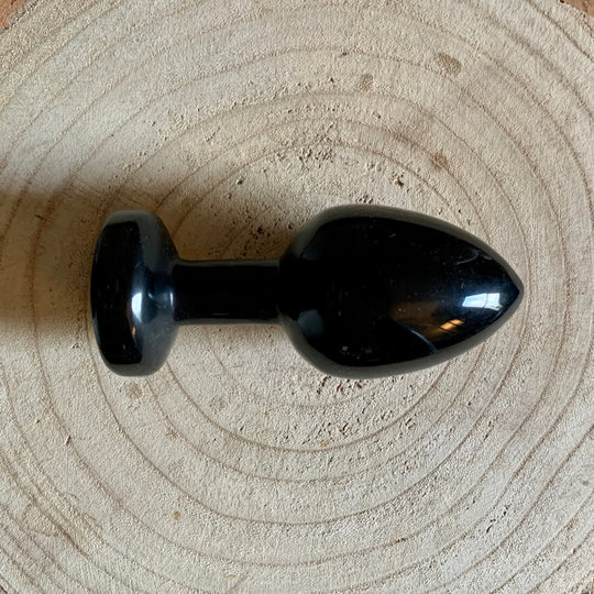 Black Obsidian Butt Plug