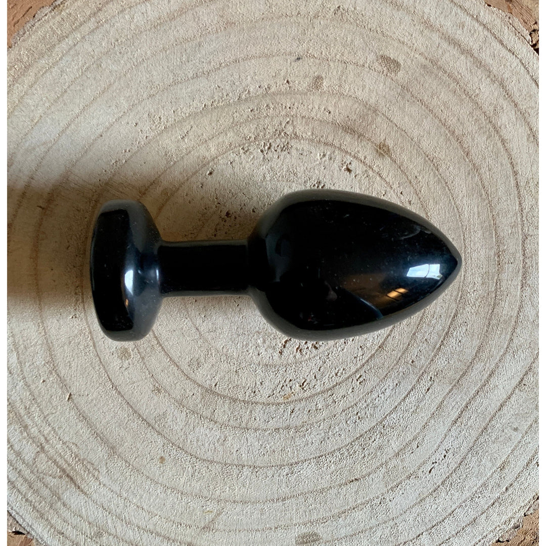 Black Obsidian Butt Plug