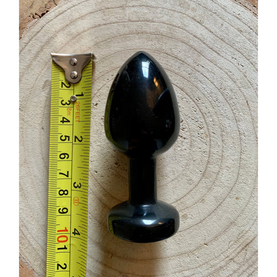 Black Obsidian Butt Plug