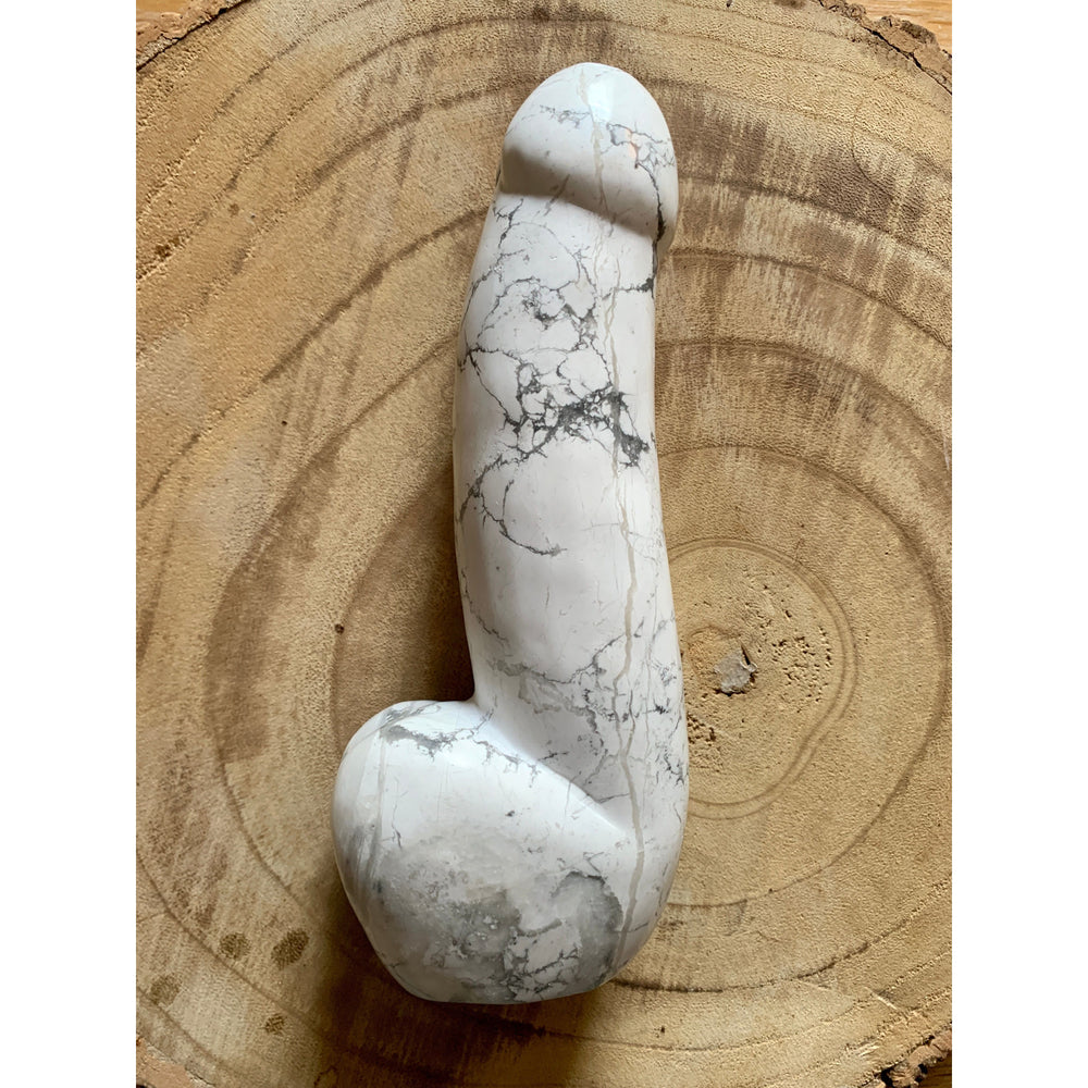 Howlite XLarge Dildo