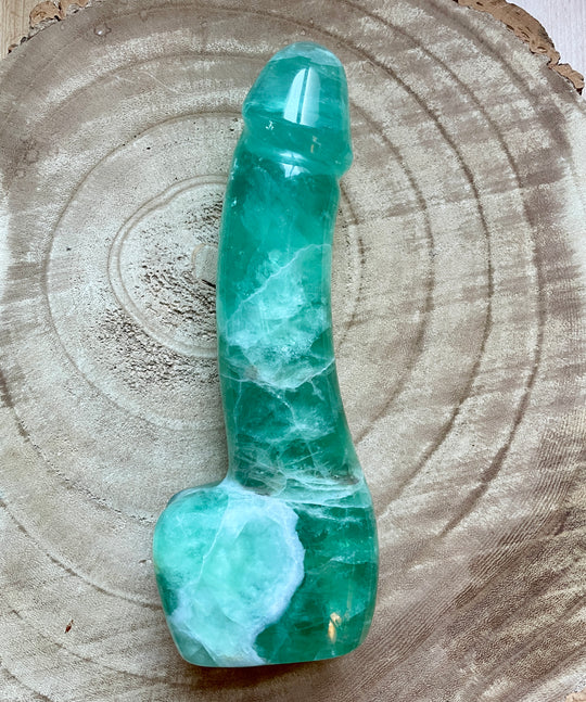 Limited Addition Green Fluorite Dildo 1