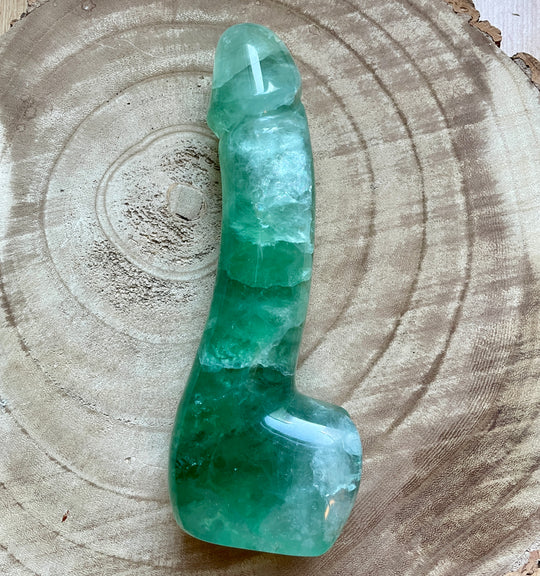 Limited Addition Green Fluorite Dildo 2