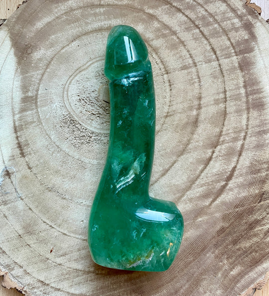 Limited Addition Green Fluorite Dildo 3