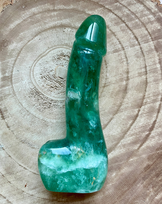 Limited Addition Green Fluorite Dildo 3