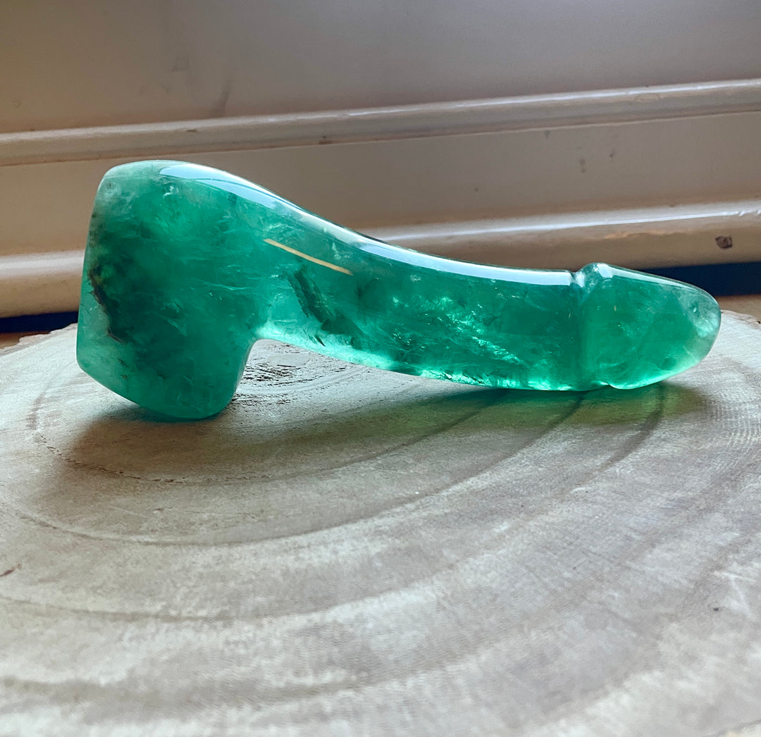 Limited Addition Green Fluorite Dildo 3