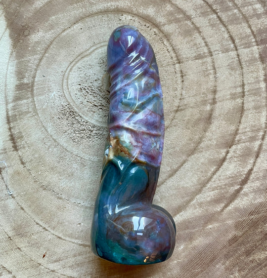 Ocean Jasper Phallic Crystal