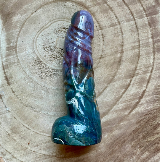 Ocean Jasper Phallic Crystal