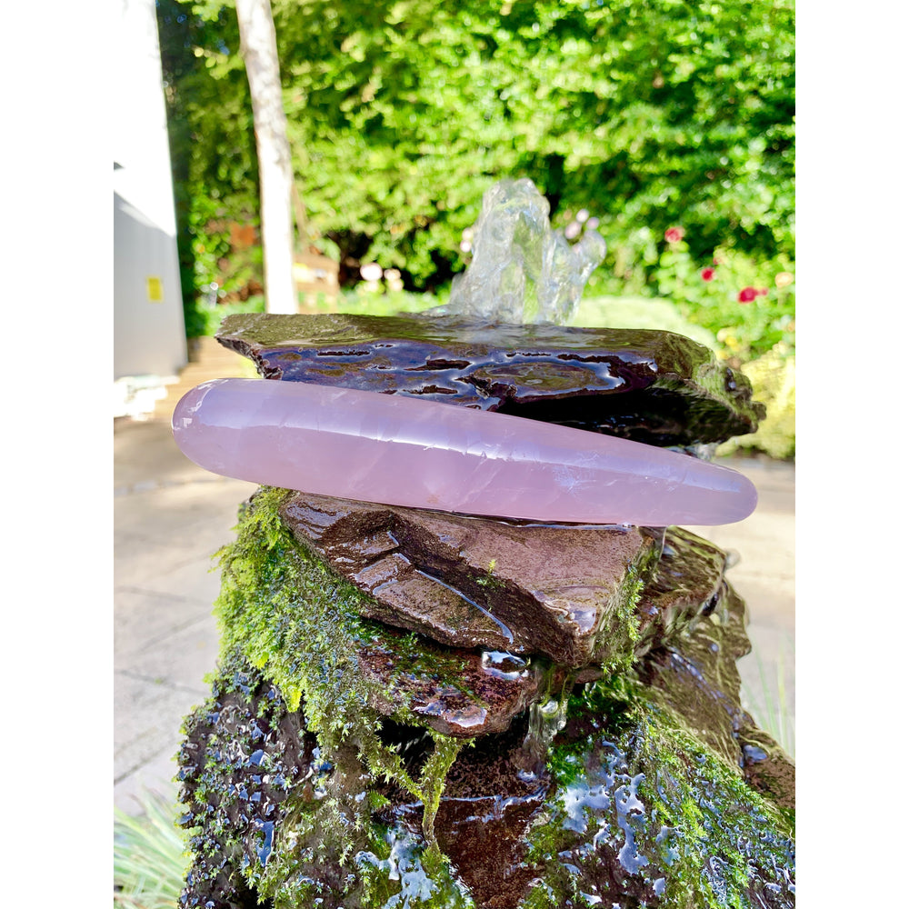 Rose Quartz Yoni Wand