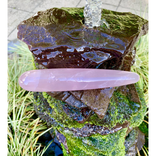 Rose Quartz Yoni Wand