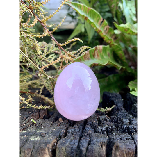 Undrilled Roze Quartz Yoni Eggs