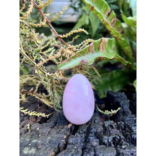 Undrilled Roze Quartz Yoni Eggs