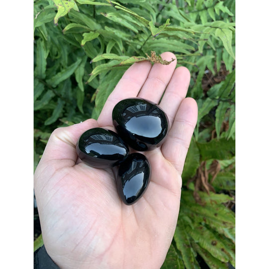 Jet Black Yoni Eggs Undrilled