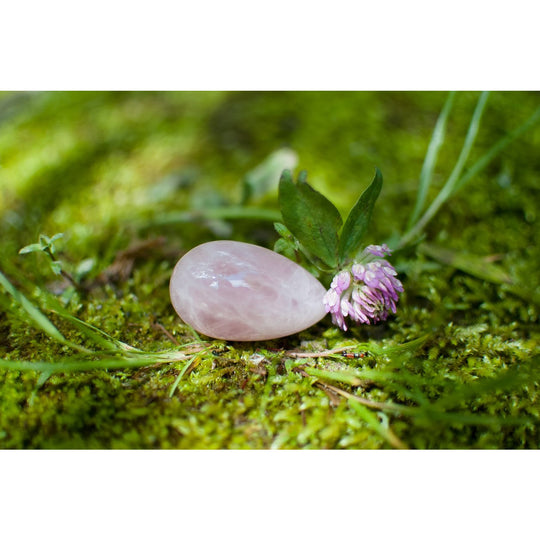 Undrilled Roze Quartz Yoni Eggs